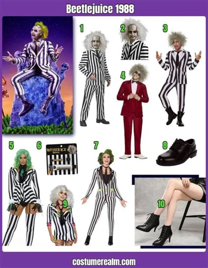 Beetlejuice Outfit: The Ultimate Guide to Iconic Looks