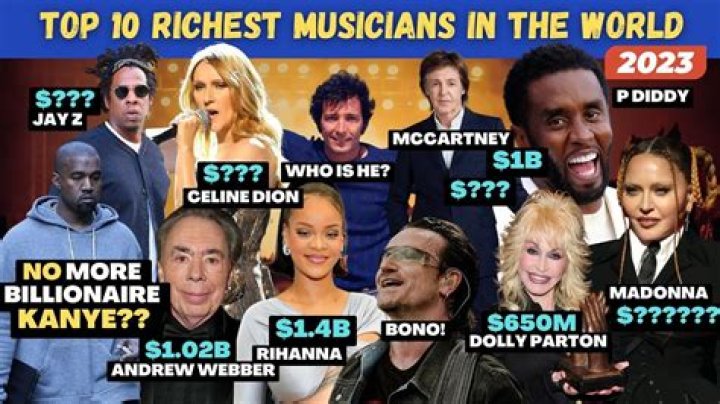 Top Richest Musicians: A Wealthy Symphony